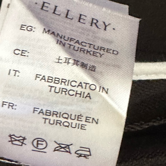 NWT Ellery Gold Band Ruffle Sleeve Jacket - Picture 7 of 11